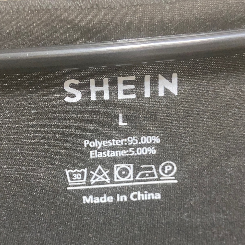 SHEIN Charcoal Gray Top
